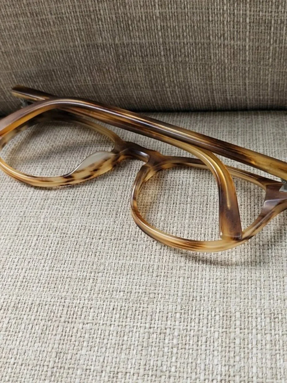 Warby Parker Eyeglasses Frame DOWNING W 217 Eyewear Unisex Glasses Brown